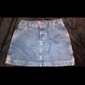 Gorgeous Vintage 90s Tommy Hilfiger Denim Skirt